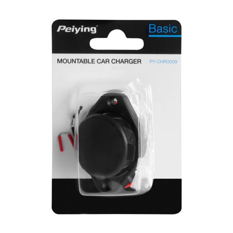 Ładowarka samochodowa USB+USB typu C z funckją Quick Charge i Power Delivery Ładowarka samochodowa USB+USB typu C z funckją Quick Charge i Power Delivery