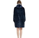 BQ82B Koc "typu bluza" 2w1 niebieski
