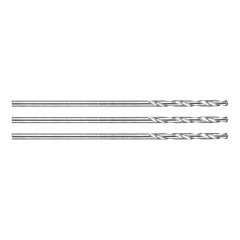 Wiertła do metalu HSS, DIN 338, 1 mm, 3 szt. Wiertła do metalu HSS, DIN 338, 1 mm, 3 szt.