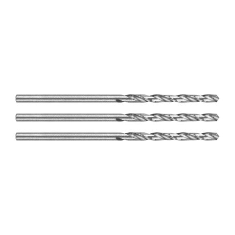 Wiertła do metalu HSS, DIN 338, 2 mm, 3 szt. Wiertła do metalu HSS, DIN 338, 2 mm, 3 szt.
