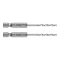 Wiertło do metalu Hex 2.5 mm, 2 szt.