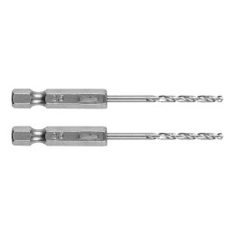 Wiertło do metalu Hex 2.5 mm, 2 szt.