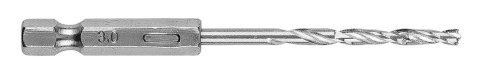 Wiertło do metalu Hex 3.0 mm, 2 szt. Wiertło do metalu Hex 3.0 mm, 2 szt.
