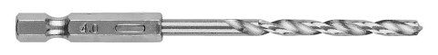 Wiertło do metalu Hex 4.0 mm, 2 szt. Wiertło do metalu Hex 4.0 mm, 2 szt.