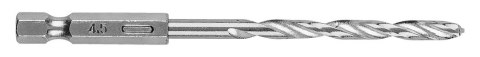 Wiertło do metalu Hex 4.5 mm, 2 szt. Wiertło do metalu Hex 4.5 mm, 2 szt.