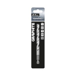 Wiertło do metalu Hex 8.0 mm