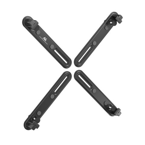 Adapter do monitorów bez otworów w standardzie VESA Maclean, czarny, 17"-32", 10kg max, MC-990 Adapter do monitorów bez otworów w standardzie VESA Maclean, czarny, 17"-32", 10kg max, MC-990