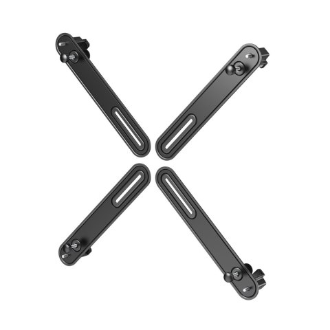 Adapter do monitorów bez otworów w standardzie VESA Maclean, czarny, 17"-32", 10kg max, MC-990 Adapter do monitorów bez otworów w standardzie VESA Maclean, czarny, 17"-32", 10kg max, MC-990
