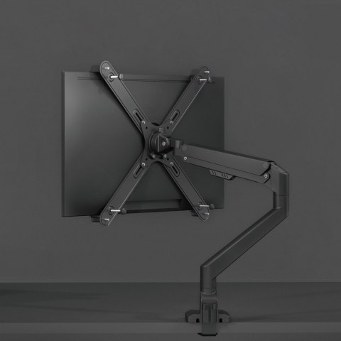 Adapter do monitorów bez otworów w standardzie VESA Maclean, czarny, 17"-32", 10kg max, MC-990 Adapter do monitorów bez otworów w standardzie VESA Maclean, czarny, 17"-32", 10kg max, MC-990