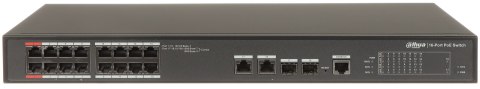 SWITCH POE PFS4218-16ET-240-V3 16-PORTOWY SFP DAHUA