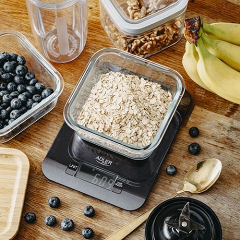 AD 3183 black Waga kuchenna - 5kg AD 3183 black Waga kuchenna - 5kg