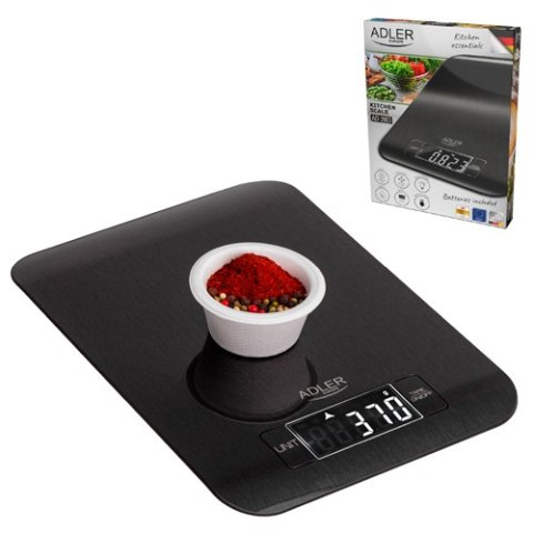 AD 3183 black Waga kuchenna - 5kg AD 3183 black Waga kuchenna - 5kg
