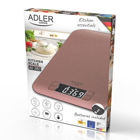 AD 3183 copper Waga kuchenna - 5kg AD 3183 copper Waga kuchenna - 5kg
