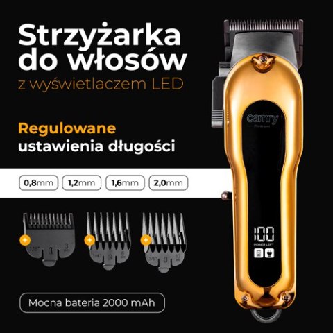 CR 2844 Strzyżarka do włosów z wyświetlaczem led CR 2844 Strzyżarka do włosów z wyświetlaczem led