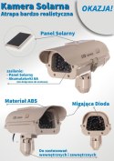 Atrapa kamery SOL1500 Solarna migająca dioda naklejka gratis