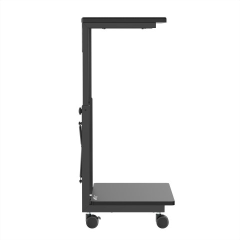 Podstawka wózek na kółkach pod komputer CPU z półką NanoRS, 80kg max, regulowana wysokość 550~850mm, RS430 Podstawka wózek na kółkach pod komputer CPU z półką NanoRS, 80kg max, regulowana wysokość 550~850mm, RS430