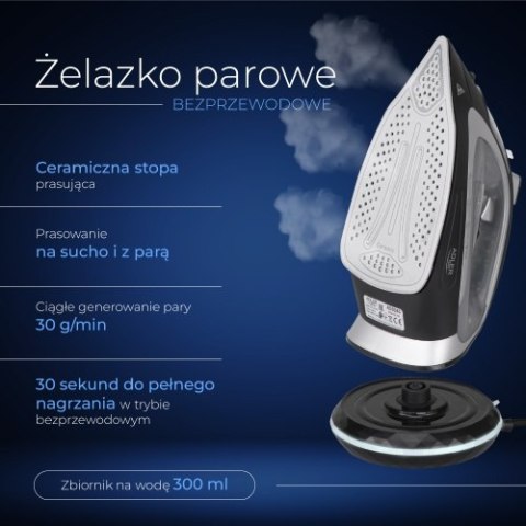 AD 5043 Żelazko parowe - bezprzewodowe AD 5043 Żelazko parowe - bezprzewodowe