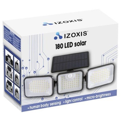 Lampa solarna 180 LED Izoxis 24889 Lampa solarna 180 LED Izoxis 24889