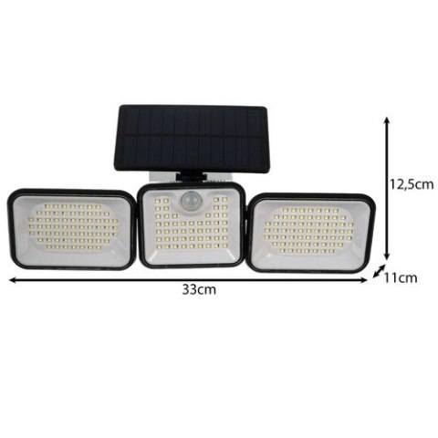Lampa solarna 180 LED Izoxis 24889 Lampa solarna 180 LED Izoxis 24889