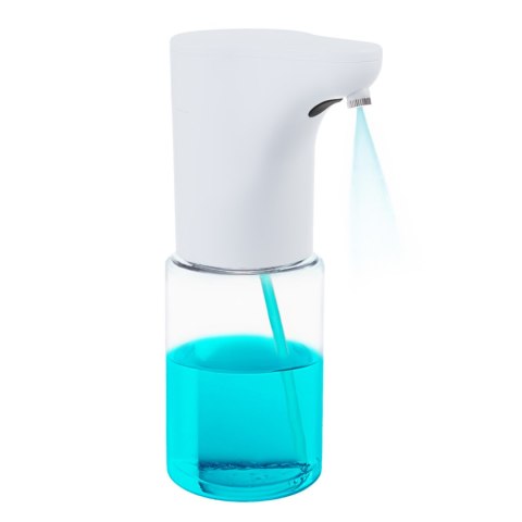 Automatyczny dozownik Promedix, pojemnik dyspenser do płynnych mydeł, płynów dezynfekujących, 300ml, 4xAA, biały, PR-540 W Automatyczny dozownik Promedix, pojemnik dyspenser do płynnych mydeł, płynów dezynfekujących, 300ml, 4xAA, biały, PR-540 W