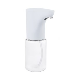 Automatyczny dozownik Promedix, pojemnik dyspenser do płynnych mydeł, płynów dezynfekujących, 300ml, 4xAA, biały, PR-540 W