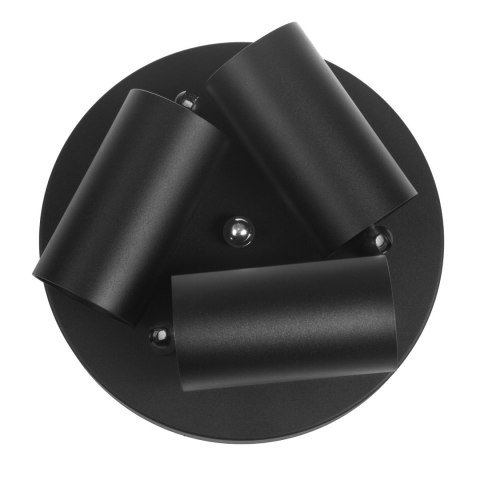 Lampa sufitowa Maclean, punktowa, ruchoma, aluminiowa, 3xGU10, 55x100mm, kolor czarny mat, MCE362 B Lampa sufitowa Maclean, punktowa, ruchoma, aluminiowa, 3xGU10, 55x100mm, kolor czarny mat, MCE362 B