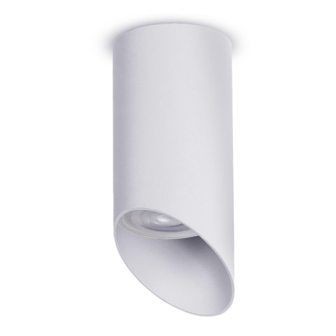 Oprawa natynkowa / tuba Maclean, punktowa, okrągła, aluminiowa, GU10, 55x130mm, kolor biały, MCE360 W Oprawa natynkowa / tuba Maclean, punktowa, okrągła, aluminiowa, GU10, 55x130mm, kolor biały, MCE360 W