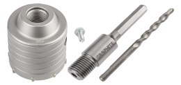 Otwornica widiowa 65 mm z adapterem HEX oraz wiertłem pilotującym