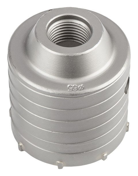Otwornica widiowa 65 mm z adapterem HEX oraz wiertłem pilotującym Otwornica widiowa 65 mm z adapterem HEX oraz wiertłem pilotującym