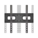 Uchwyt do TV Maclean, max VESA 400x400, 32-75", 50kg, reg.kąta w pionie i poziomie, profil 80-380mm, czarny, MC-788