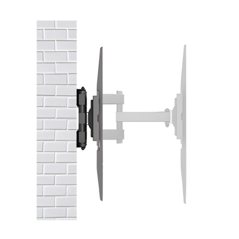 Uchwyt do TV Maclean, max VESA 400x400, 32-75", 50kg, reg.kąta w pionie i poziomie, profil 80-380mm, czarny, MC-788 Uchwyt do TV Maclean, max VESA 400x400, 32-75", 50kg, reg.kąta w pionie i poziomie, profil 80-380mm, czarny, MC-788