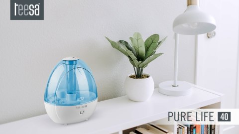 Ultradźwiękowy nawilżacz powietrza TEESA PURE LIFE 40 Ultradźwiękowy nawilżacz powietrza TEESA PURE LIFE 40