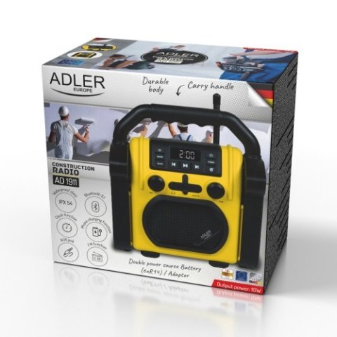 AD 1911 Radio budowlane z bluetooth - ipx 54 AD 1911 Radio budowlane z bluetooth - ipx 54