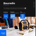 AD 1911 Radio budowlane z bluetooth - ipx 54