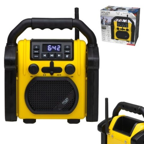 AD 1911 Radio budowlane z bluetooth - ipx 54 AD 1911 Radio budowlane z bluetooth - ipx 54