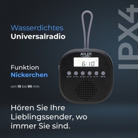 AD 1912 Radio fm wodoodporne - ipx4 AD 1912 Radio fm wodoodporne - ipx4