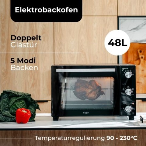 AD 6026 Piekarnik elektryczny 48l AD 6026 Piekarnik elektryczny 48l