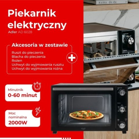 AD 6028 Piekarnik elektryczny 60l AD 6028 Piekarnik elektryczny 60l