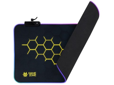 Podkładka pod klawiaturę i mysz TRACER GAMEZONE Hexy1 RGB (80/30/0,4) Podkładka pod klawiaturę i mysz TRACER GAMEZONE Hexy1 RGB (80/30/0,4)