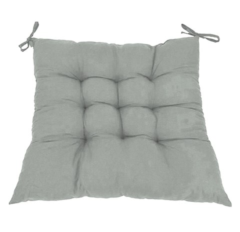 AG690G Poduszka na krzesło szara 40x40 AG690G Poduszka na krzesło szara 40x40