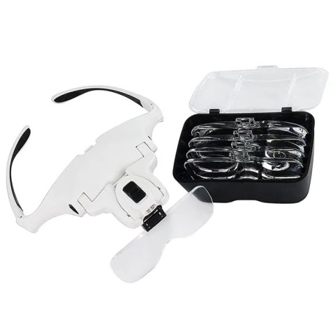 DA351 Okulary lupa nagłowna 2xled DA351 Okulary lupa nagłowna 2xled
