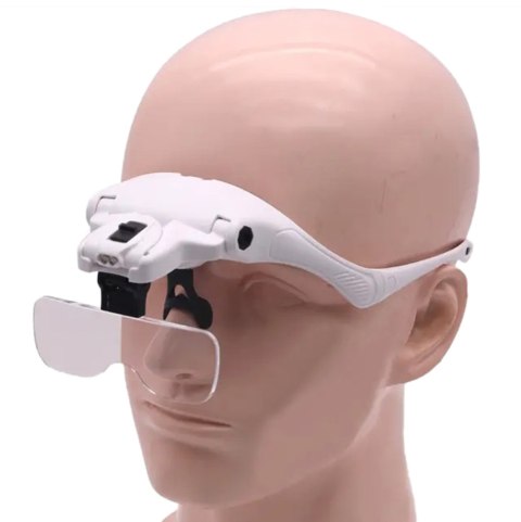 DA351 Okulary lupa nagłowna 2xled DA351 Okulary lupa nagłowna 2xled