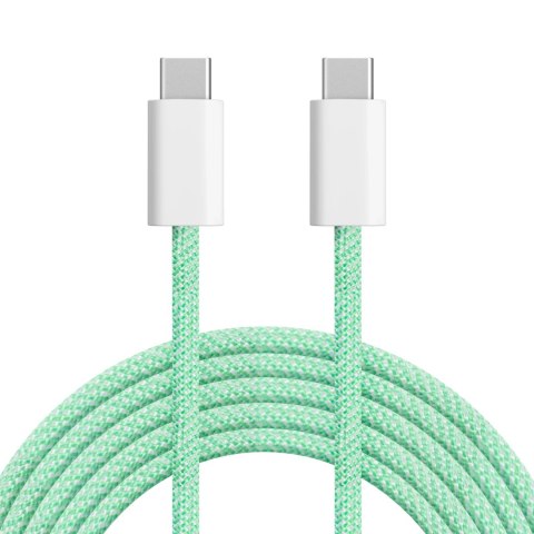 Kabel USB typu C - USB typu C 100 W 1 m zielony Kruger&Matz Basic Kabel USB typu C - USB typu C 100 W 1 m zielony Kruger&Matz Basic