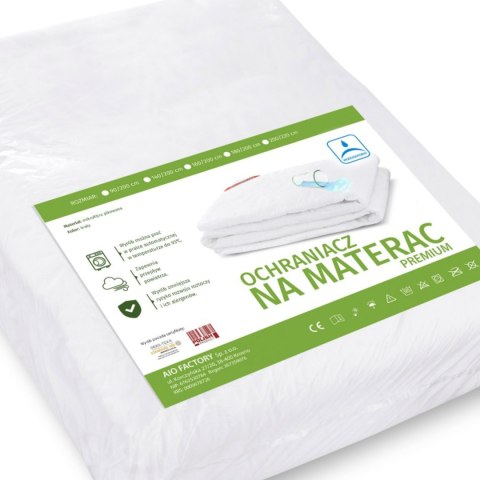 Nakładka, ochraniacz na materac wodoodporna gładka 140x200cm Medicline Nakładka, ochraniacz na materac wodoodporna gładka 140x200cm Medicline