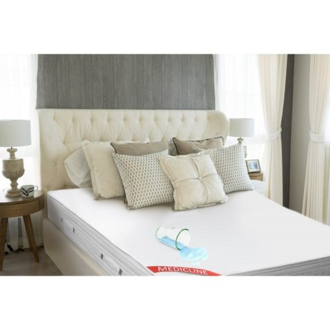 Nakładka, ochraniacz na materac wodoodporna gładka 140x200cm Medicline Nakładka, ochraniacz na materac wodoodporna gładka 140x200cm Medicline