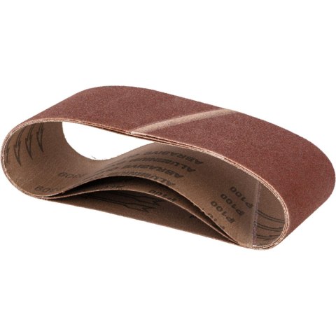 Pasy ścierne bezkońcowe, 75x533mm, 3 szt., gr 100, proline Pasy ścierne bezkońcowe, 75x533mm, 3 szt., gr 100, proline