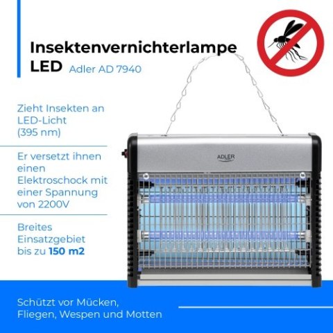 AD 7940 Lampa owadobójcza led AD 7940 Lampa owadobójcza led