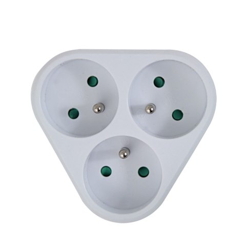 ELK303W Esperabza rozgałęźnik elektr. 3 gn. biały ELK303W Esperabza rozgałęźnik elektr. 3 gn. biały