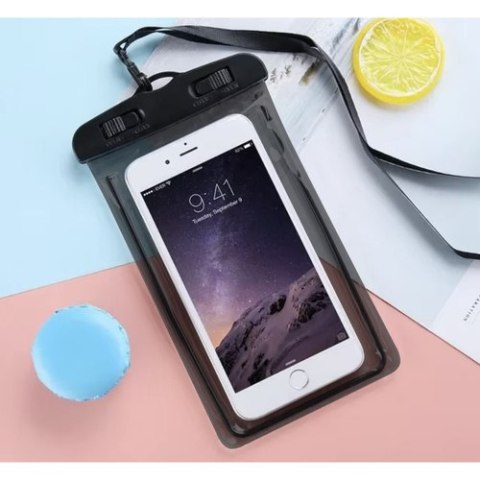 Etui wodoodporne na telefon - czarne 23414 Etui wodoodporne na telefon - czarne 23414