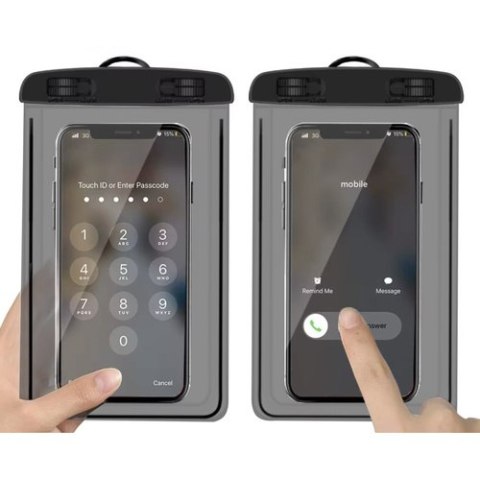 Etui wodoodporne na telefon - czarne 23414 Etui wodoodporne na telefon - czarne 23414